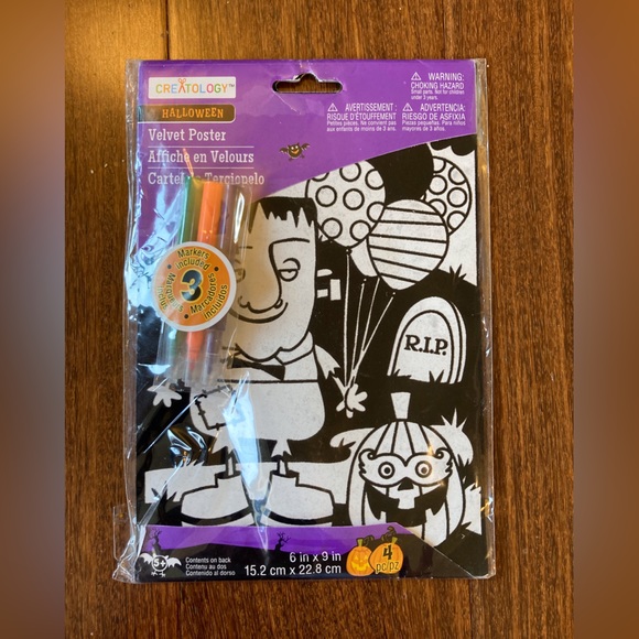 Other - ❣️FREE❣️ with purchase - Halloween Colouring Poster